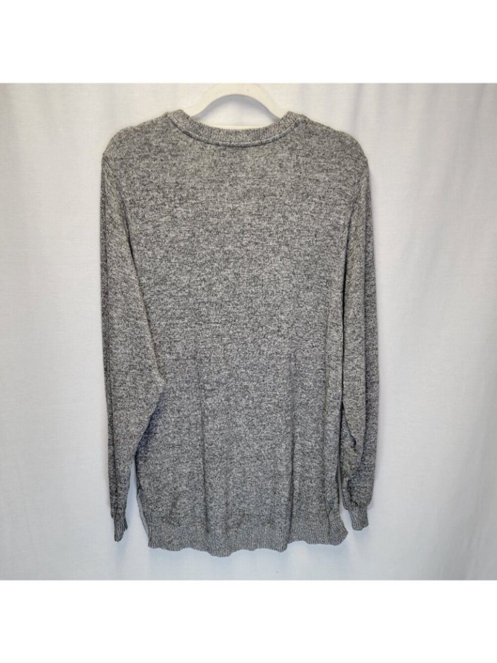 Anthropologie Saturday Sunday Women's XS Pullover Sweater Tunic Oversized Gray - Picture 2 of 6